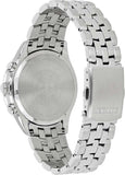 Buy Shop Citizen Eco Drive Chronograph Black Dial Silver Steel Strap Watch For Men - AT2140-55E USA Online