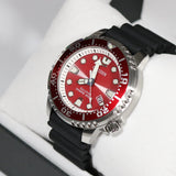 Buy Shop Citizen Eco Drive Promaster Marine Red Dial Black Rubber Strap Watch For Men - BN0159-15X USA Online