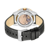 Buy Shop Citizen Mechanical Automatic Black Dial Black Leather Strap Watch for Men - NJ0176-10E USA Online