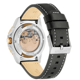 Buy Shop Citizen Mechanical Automatic Black Dial Black Leather Strap Watch for Men - NJ0176-10E USA Online