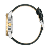 Buy Shop Citizen Mechanical Automatic Black Dial Black Leather Strap Watch for Men - NJ0176-10E USA Online