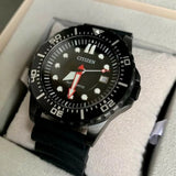 Buy Shop Citizen Mechanical Automatic Black Dial Black Rubber Strap Watch for Men - NJ0125-11E USA Online
