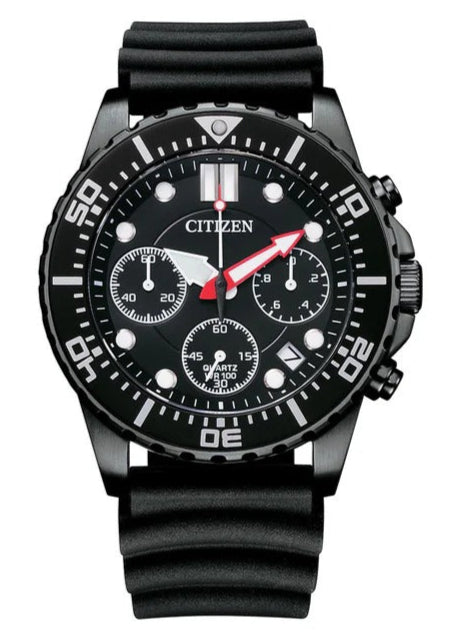 Buy Shop Citizen Mechanical Automatic Black Dial Black Rubber Strap Watch for Men - NJ0125-11E USA Online