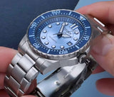 Buy Shop Citizen Mechanical Automatic Blue Dial Silver Steel Strap Watch for Men - NJ0178-81M USA Online