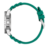 Buy Shop Citizen Mechanical Automatic Green Dial Green Rubber Strap Watch for Men - NJ0129-10X USA Online