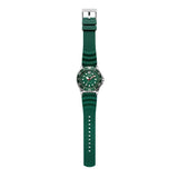 Buy Shop Citizen Mechanical Automatic Green Dial Green Rubber Strap Watch for Men - NJ0129-10X USA Online