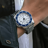 Buy Shop Citizen Mechanical Automatic White Dial Silver Steel Strap Watch for Men - NJ0171-81A USA Online