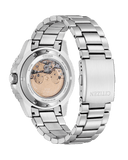 Buy Shop Citizen Mechanical Automatic White Dial Silver Steel Strap Watch for Men - NJ0171-81A USA Online