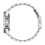 Buy Shop Citizen Mechanical Black Dial Silver Steel Strap Watch For Men - NJ0120-81E USA Online