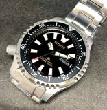 Buy Shop Citizen Promaster 200M Diver Fugu Asian Limited Edition Black Dial Silver Steel Strap Watch For Men - NY0090-86E USA Online