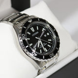 Buy Shop Citizen Promaster Diver Chronograph Black Dial Silver Steel Strap Watch For Men - BN0190-82E USA Online