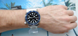 Buy Shop Citizen Promaster Fugu Limited Edition Diver's 200m Automatic Black Dial Silver Steel Strap Watch For Men - NY0098-84E USA Online