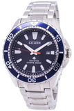 Buy Shop Citizen Promaster Marine Blue Dial Silver Steel Strap Watch For Men - BN0191-80L USA Online