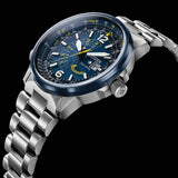 Buy Shop Citizen Promaster Nighthawk Eco Drive Navy Blue Dial Silver Steel Strap Watch For Men - BJ7006-56L USA Online