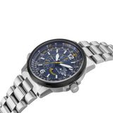 Buy Shop Citizen Promaster Nighthawk Eco Drive Navy Blue Dial Silver Steel Strap Watch For Men - BJ7006-56L USA Online