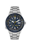 Buy Shop Citizen Promaster Nighthawk Eco Drive Navy Blue Dial Silver Steel Strap Watch For Men - BJ7006-56L USA Online