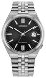 Buy Shop Citizen Tsuyosa 60 Automatic Black Dial Silver Steel Strap Watch for Men - NK0020-55E USA Online