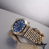 Buy Shop Citizen Tsuyosa 60 Automatic Blue Dial Rose Gold Steel Strap Watch for Men - NK0023-57L USA Online