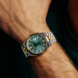Buy Shop Citizen Tsuyosa 60 Automatic Green Dial Two Tone Steel Strap Watch for Men - NK0024-54X USA Online