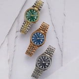 Buy Shop Citizen Tsuyosa 60 Automatic Green Dial Two Tone Steel Strap Watch for Men - NK0024-54X USA Online