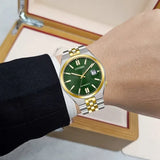 Buy Shop Citizen Tsuyosa 60 Automatic Green Dial Two Tone Steel Strap Watch for Men - NK0024-54X USA Online