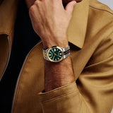 Buy Shop Citizen Tsuyosa 60 Automatic Green Dial Two Tone Steel Strap Watch for Men - NK0024-54X USA Online