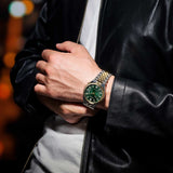 Buy Shop Citizen Tsuyosa 60 Automatic Green Dial Two Tone Steel Strap Watch for Men - NK0024-54X USA Online