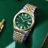 Buy Shop Citizen Tsuyosa 60 Automatic Green Dial Two Tone Steel Strap Watch for Men - NK0024-54X USA Online
