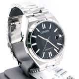 Buy Shop Citizen Tsuyosa Automatic Black Dial Silver Steel Strap Watch For Men - NJ0150-56E USA Online