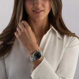 Buy Shop Citizen Tsuyosa Automatic Black Dial Silver Steel Strap Watch For Men - NJ0150-56E USA Online