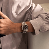 Buy Shop Citizen Tsuyosa Automatic Black Dial Silver Steel Strap Watch For Men - NJ0150-56E USA Online