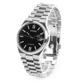 Buy Shop Citizen Tsuyosa Automatic Black Dial Silver Steel Strap Watch For Men - NJ0150-56E USA Online