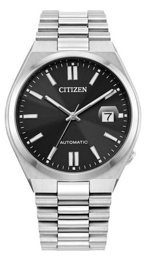 Buy Shop Citizen Tsuyosa Automatic Black Dial Silver Steel Strap Watch For Men - NJ0150-56E USA Online