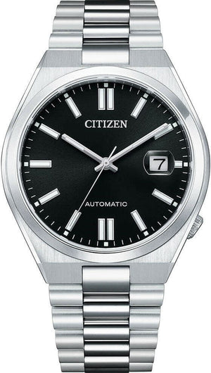 Buy Shop Citizen Tsuyosa Automatic Black Dial Silver Steel Strap Watch For Men - NJ0150-81E USA Online