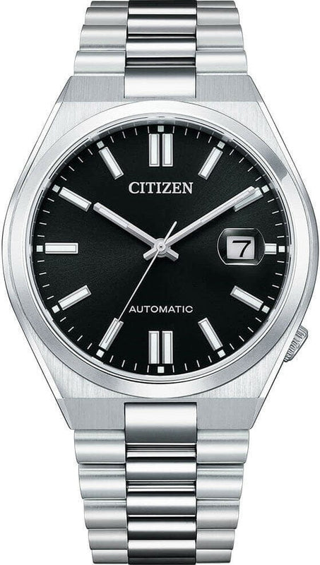 Buy Shop Citizen Tsuyosa Automatic Black Dial Silver Steel Strap Watch For Men - NJ0150-81E USA Online