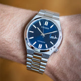 Buy Shop Citizen Tsuyosa Automatic Blue Dial Silver Steel Strap Watch For Men - NJ0150-81L USA Online