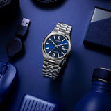 Buy Shop Citizen Tsuyosa Automatic Blue Dial Silver Steel Strap Watch For Men - NJ0150-81L USA Online