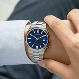 Buy Shop Citizen Tsuyosa Automatic Blue Dial Silver Steel Strap Watch For Men - NJ0150-81L USA Online