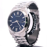 Buy Shop Citizen Tsuyosa Automatic Blue Dial Silver Steel Strap Watch For Men - NJ0150-81L USA Online