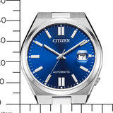 Buy Shop Citizen Tsuyosa Automatic Blue Dial Silver Steel Strap Watch For Men - NJ0150-81L USA Online