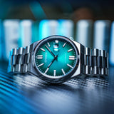 Buy Shop Citizen Tsuyosa Automatic Blue Dial Silver Steel Strap Watch For Men - NJ0151-88X USA Online