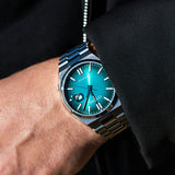 Buy Shop Citizen Tsuyosa Automatic Blue Dial Silver Steel Strap Watch For Men - NJ0151-88X USA Online