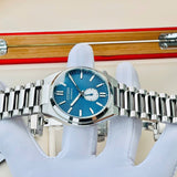 Buy Shop Citizen Tsuyosa Automatic Blue Dial Silver Steel Strap Watch For Men - NK5010-51L USA Online