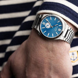 Buy Shop Citizen Tsuyosa Automatic Blue Dial Silver Steel Strap Watch For Men - NK5010-51L USA Online