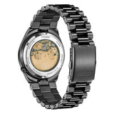 Buy Shop Citizen Tsuyosa Automatic Camouflage Black Dial Black Steel Strap Watch For Men - NJ0155-87E USA Online