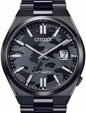 Buy Shop Citizen Tsuyosa Automatic Camouflage Black Dial Black Steel Strap Watch For Men - NJ0155-87E USA Online