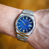 Buy Shop Citizen Tsuyosa Automatic Dark Blue Dial Silver Steel Strap Watch For Men - NJ0151-88L USA Online