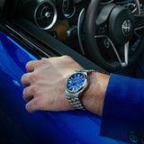 Buy Shop Citizen Tsuyosa Automatic Dark Blue Dial Silver Steel Strap Watch For Men - NJ0151-88L USA Online