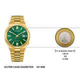 Buy Shop Citizen Tsuyosa Automatic Green Dial Gold Steel Strap Watch For Men - NJ0152-51X USA Online