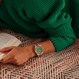 Buy Shop Citizen Tsuyosa Automatic Green Dial Gold Steel Strap Watch For Men - NJ0152-51X USA Online